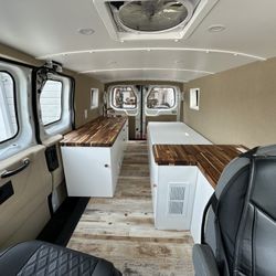 tiny home, camper, rv, and off grid vehicle,  adventure van, Van Conversion, Travel Van, Van Camping
