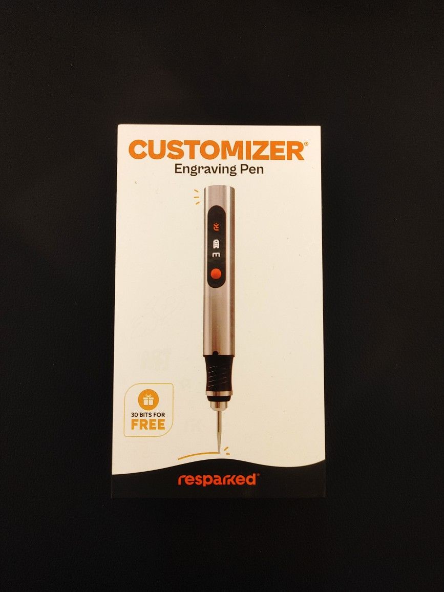 Customizer™ Special Edition Engraving Kit – DIY Starter Set with Engraving Pen, Bits & Materials – Create Personalized Keychains, Magnets & Metal Art