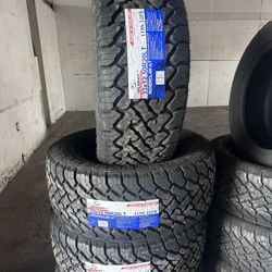 Set of Brand New Tires 33X12.50R20LT Atlander