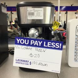Mr.coffee Maker $20 