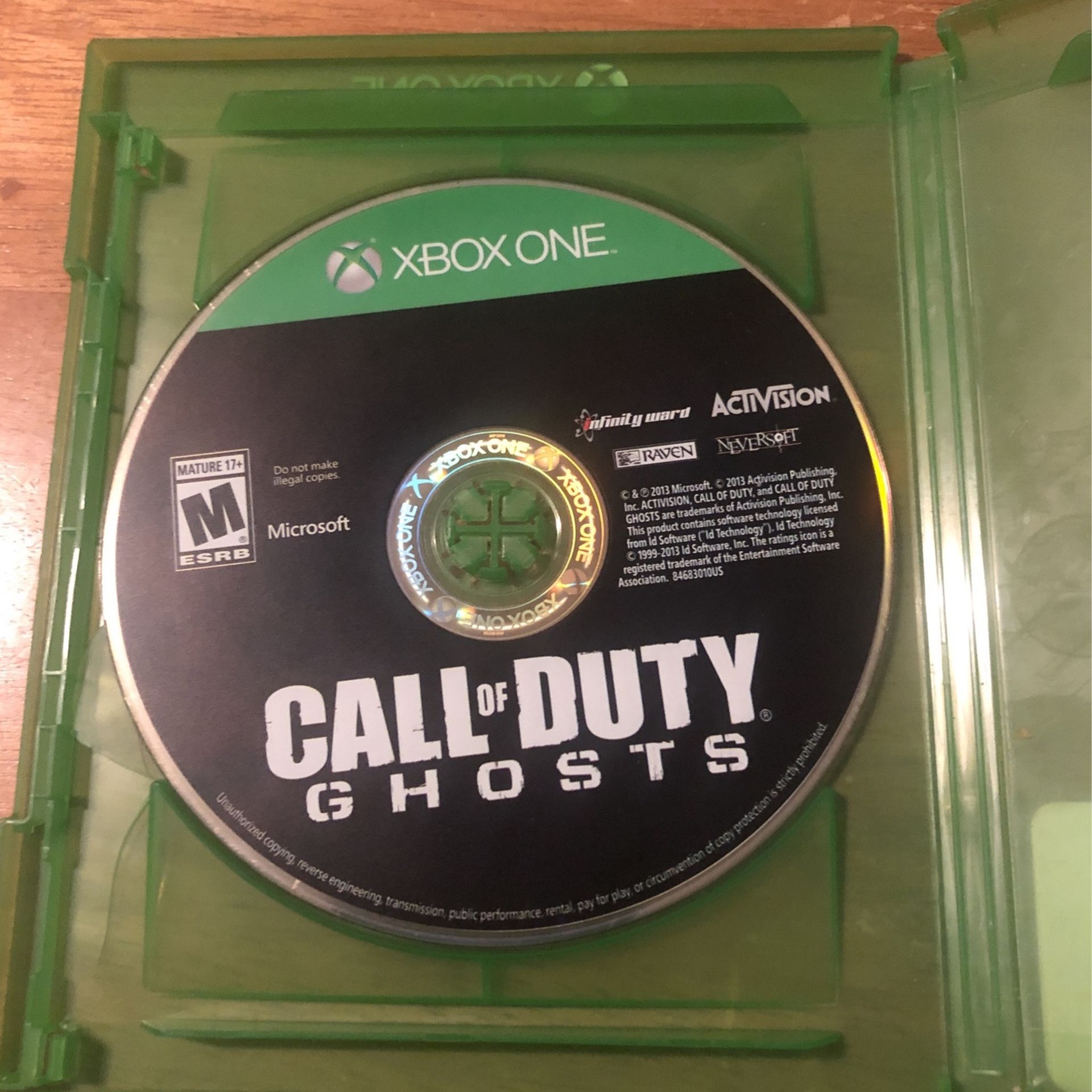 Call Of Duty Ghosts(Xbox One)