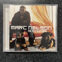 Marc Nelson 15 Minutes Album CD