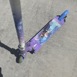 Frozen scooter