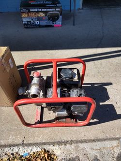 MQ Multi-quip gas powered trash pump 2" powered by a Honda 120cc