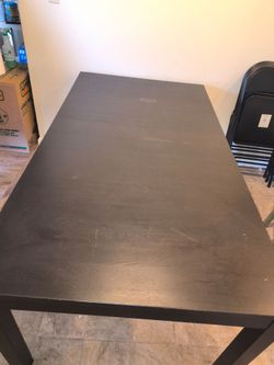 Free Table plus leaflets