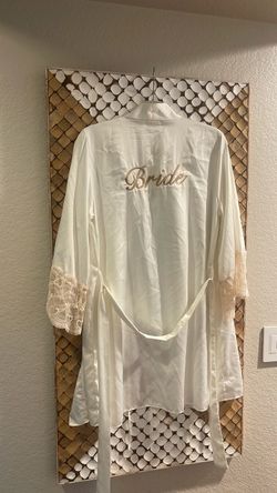 Bride Silky Robe