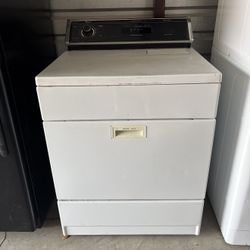 White Whirlpool Electric Dryer