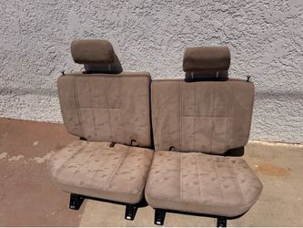 2002 Toyota 4Runner rear seat