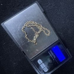 Gold Rope Chain bracelet 