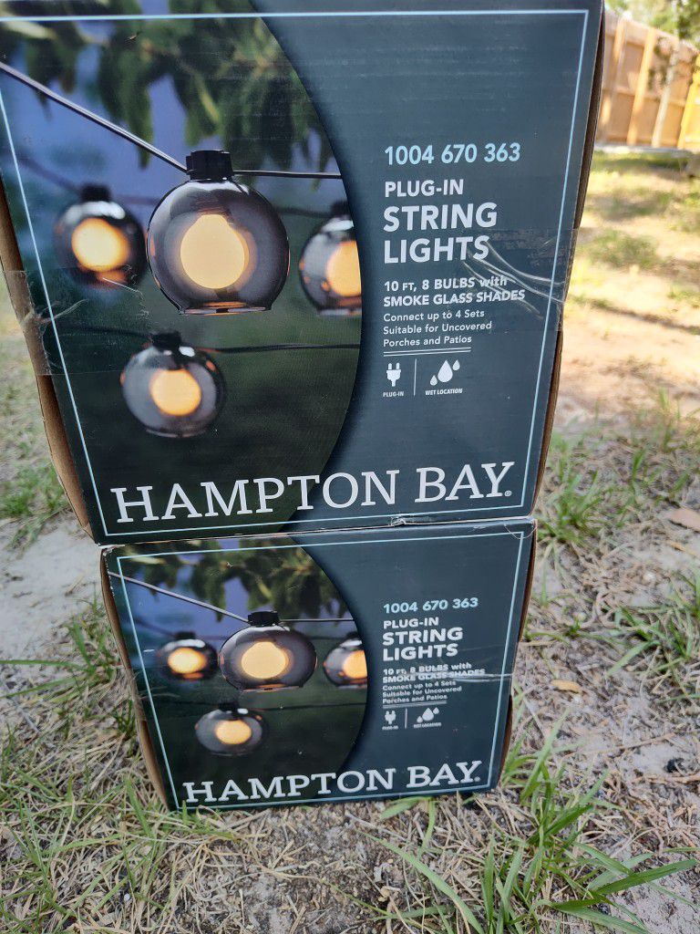 Free Strings of Patio Lights