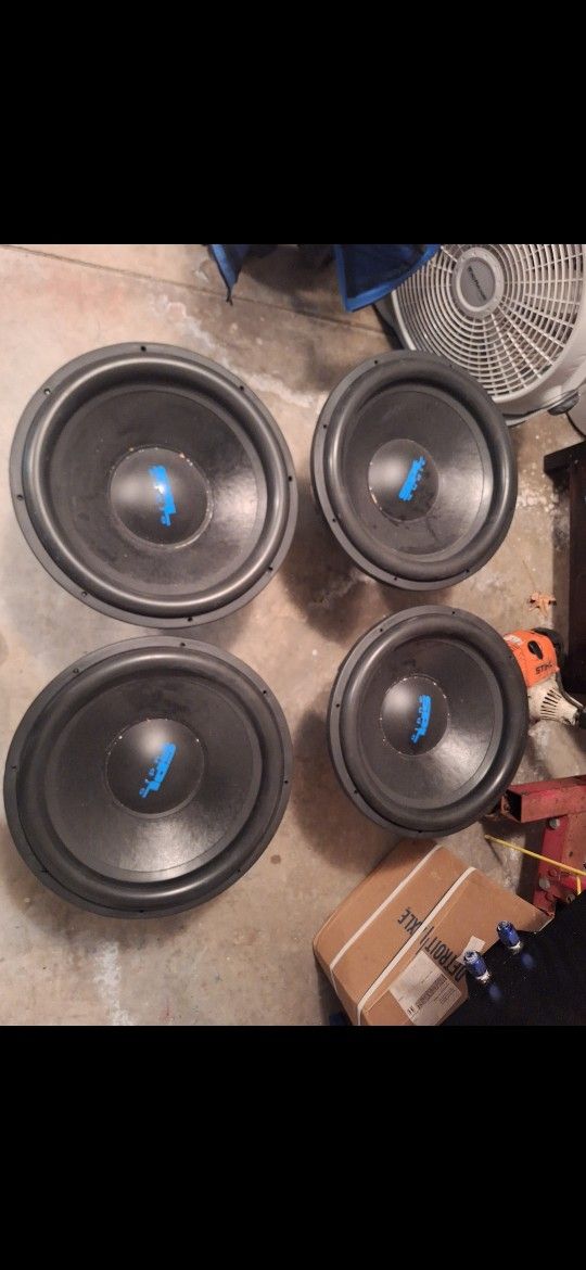 4 18 Inch Custom Subs