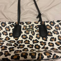 Coach Cheetah Print Tote