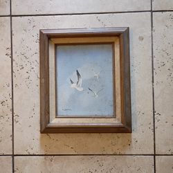 Small Seagull Painting