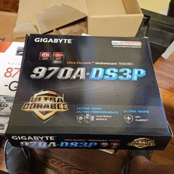 Gigabit 970A  Motherboard With Amd  CPU