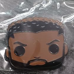 Wakando Forever Pin Black Panther Mbacku Marvel New Head Face 