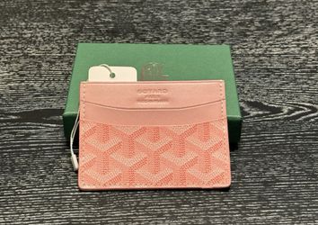 Goyard Card Holder Wallet - Pink