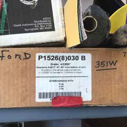 New, ford pistons..set of 8..$60
