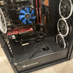 i7-10700F, MSI B460M VDH Wifi, 16GB, 500W PSU, Salvaged Case with Fans