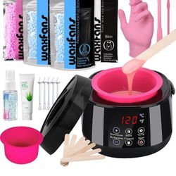 Automatic Smart Digital Waxing Kit for Women Men,Wax Warmer for Hair Removal NEW