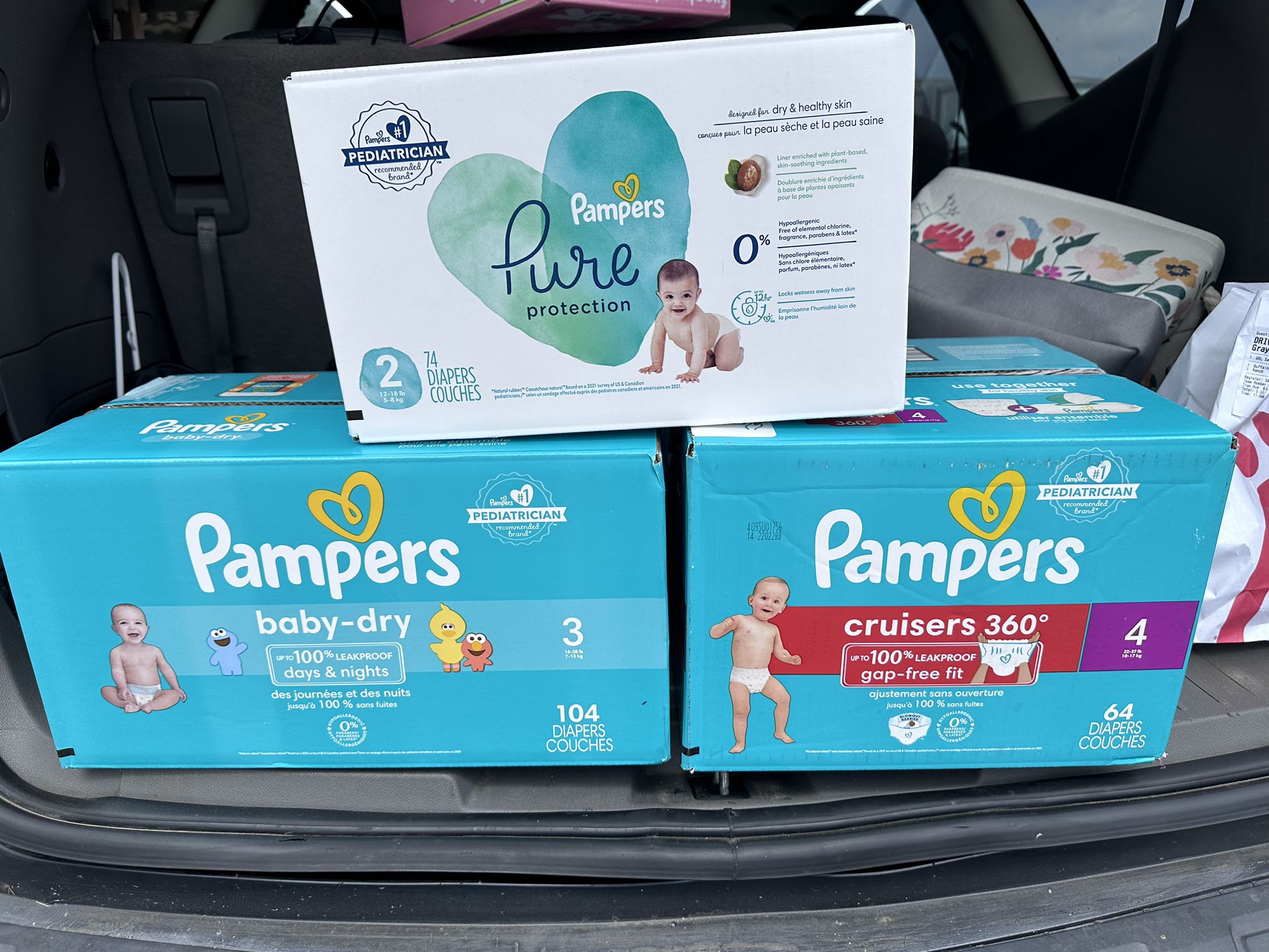 Diapers Pampers