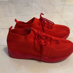 Red  F Shoes 