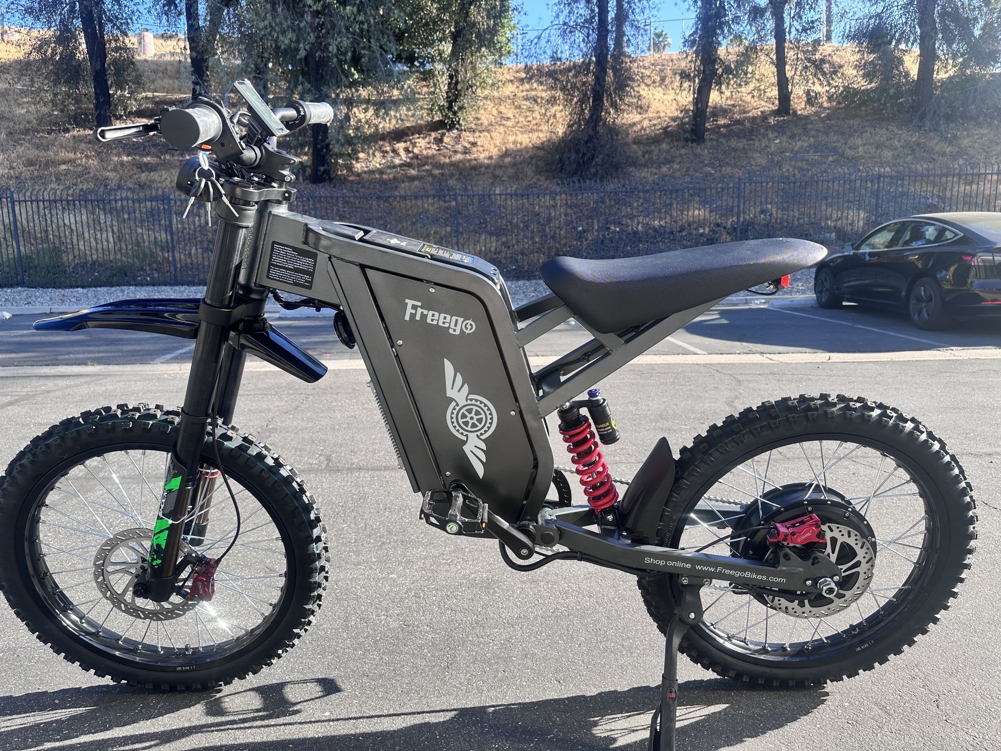 Freego X2 Pro Electric Dirt Bike – 50MPH – 6000W Peak