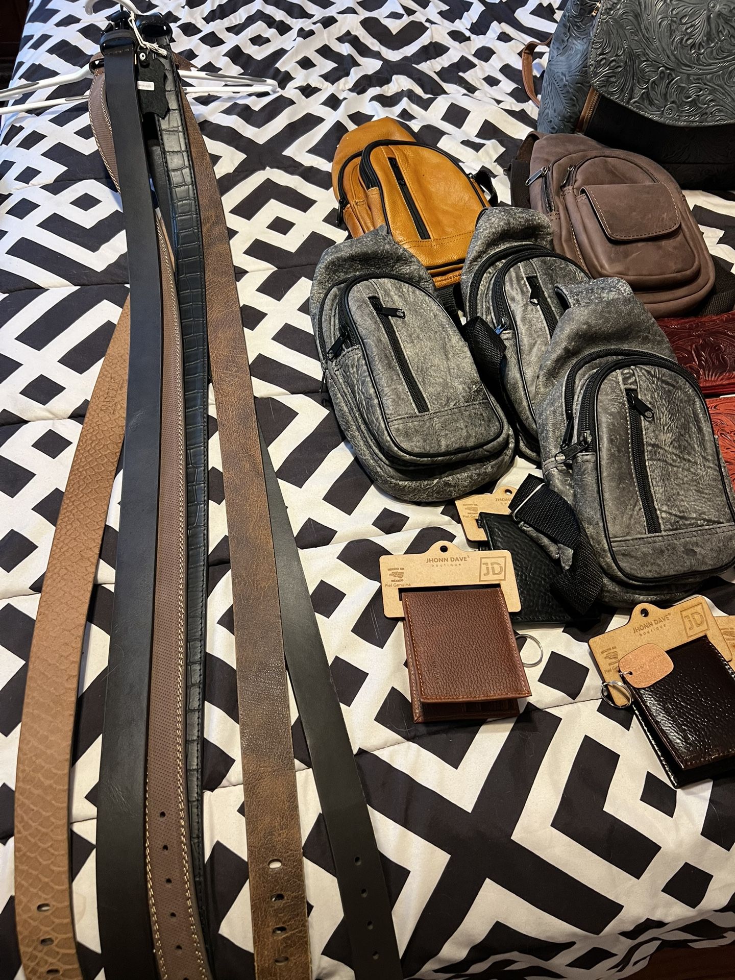 Leather items