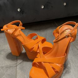 Orange Heels 