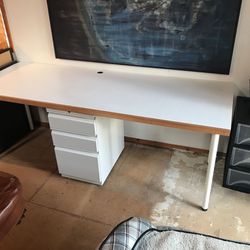 Office Desk With Rolling Drawer Combos 