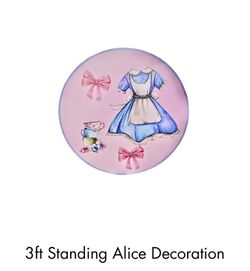 3 Ft Standing alice Decoration And Stand