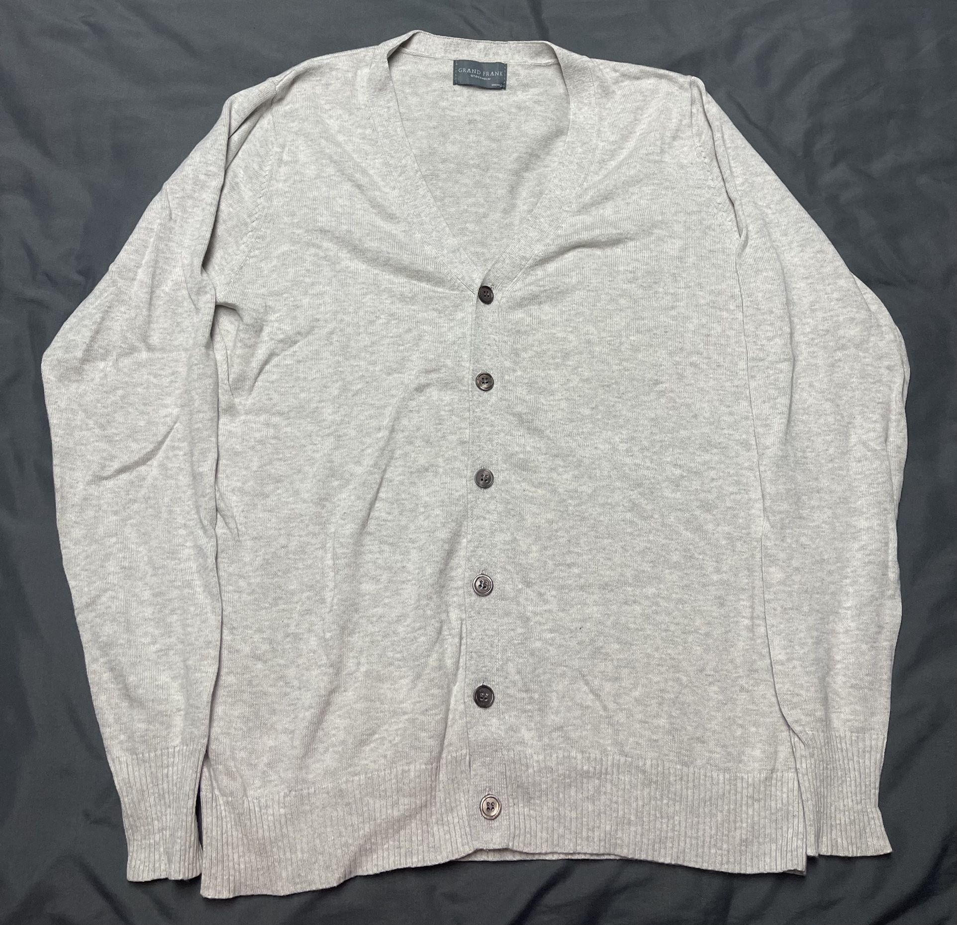 Men’s Grand Frank Cardigan Sweater - Size Small