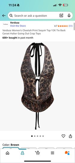 Pretty leapard top !! New never used 