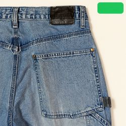 Vintage Levi’s Silvertab Light Wash Carpenter Jeans 34x32