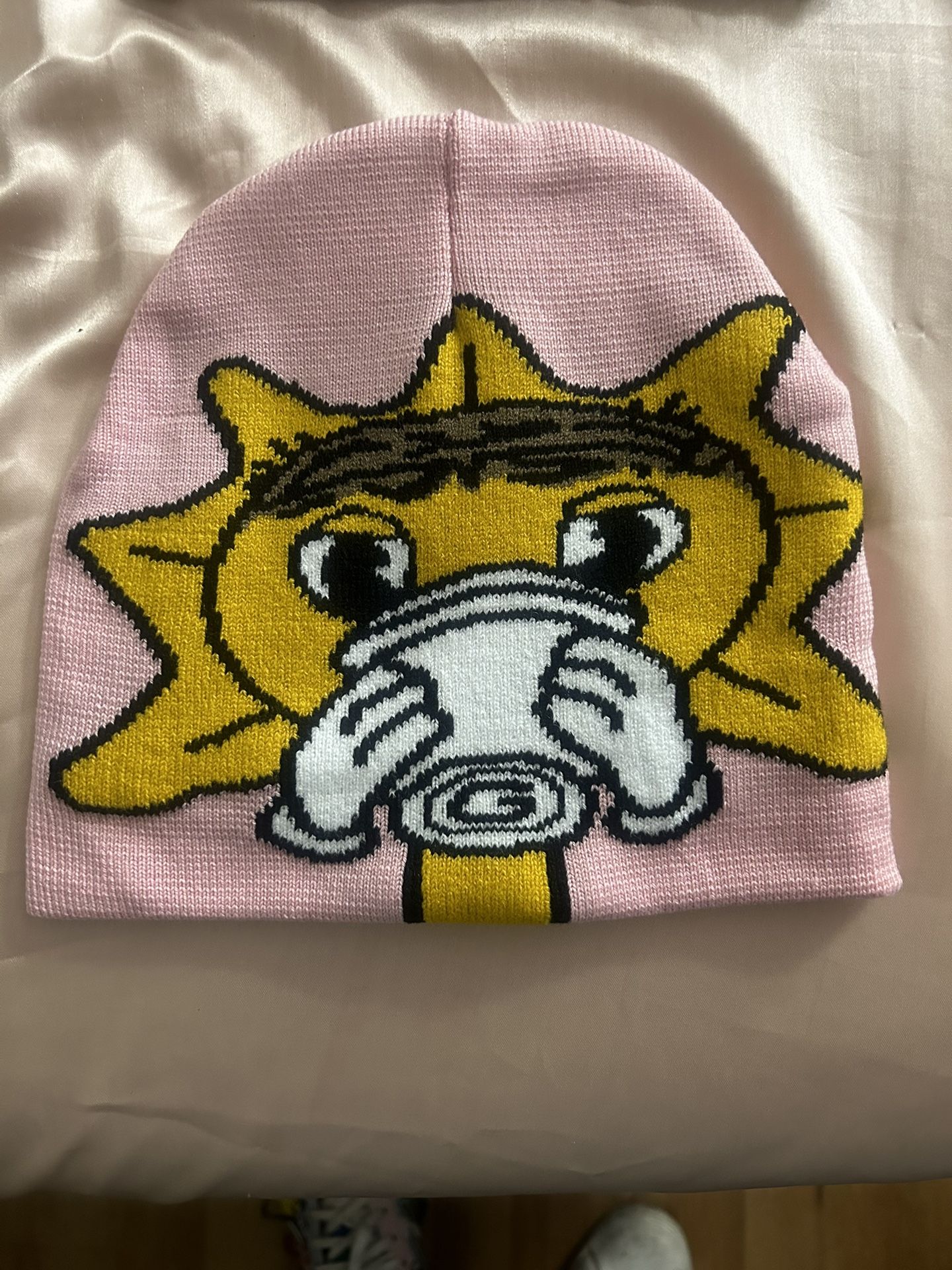 Pink Glo Beanie