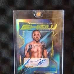 Jamahal Hill Autographed UFC Show Stoppers Trading Card