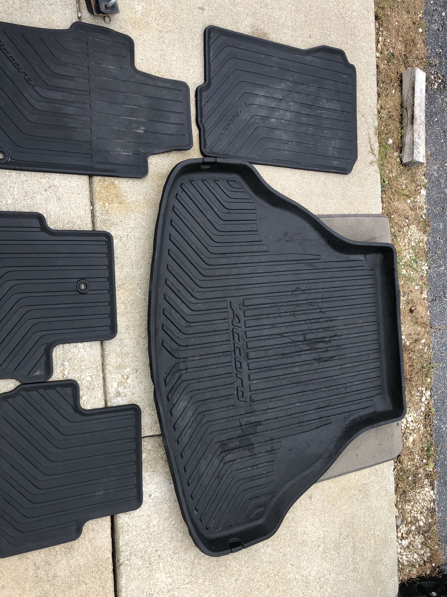 2013-2017 Honda Accord Coupe OEM Rubber Floor Mats