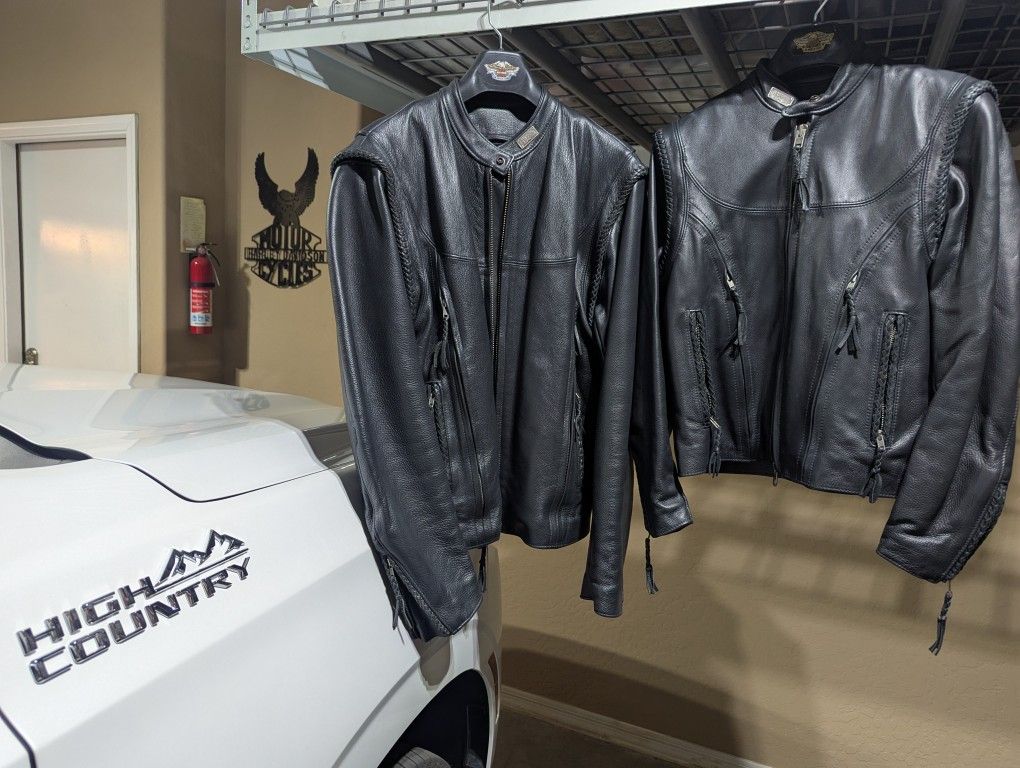 His&Hers Wille G Convertible Leather Jackets