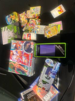 Pokémon game and cards