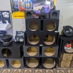 Sound systems for your car Kicker, DB Drive, Nemesis, Sound Qubed, Boxes, Lighting, Etc