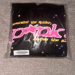 Pink spider Hoodie