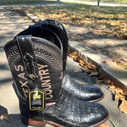 Texas Country Caiman Boots