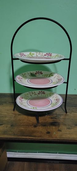 Three Tier Plate Rack