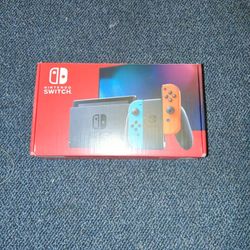 Nintendo Switch And Games w/Carrying Case