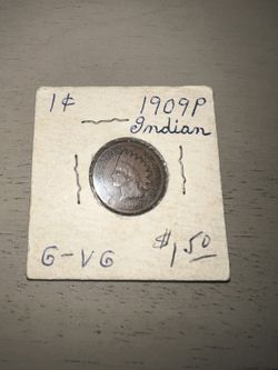 1909-p G-VG Philadelphia Mint Indian Head