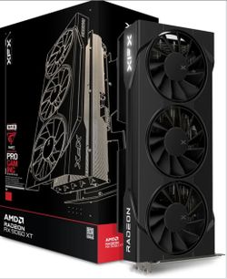 XFX Swift AMD Radeon RX 9060 XT OC Triple Fan Graphics Card Gaming Edition with 16GB GDDR6 HDMI 2xDP, RDNA 4