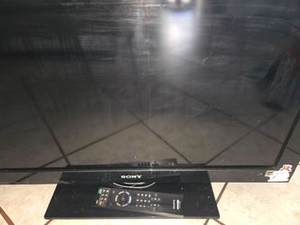 Sony TV with remote