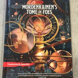 Dungeons & Dragons D&D "Mordenkainen's Tome of Foes" (HC, 5th Ed. (5E), 2018)