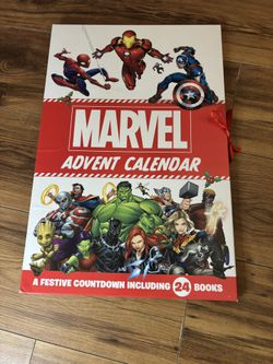 New MARVEL Advent Calendar~24 Mini Books
