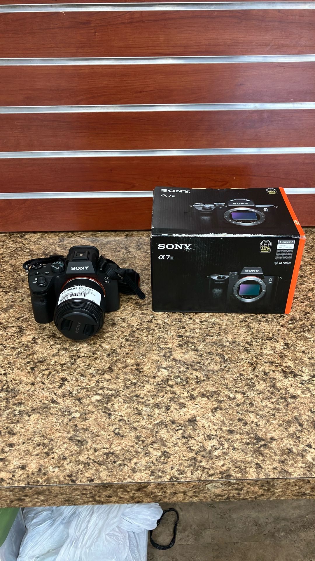 Camera Optics Sony A7III