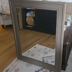Wooden Frame Mirrors ( set Of Three)